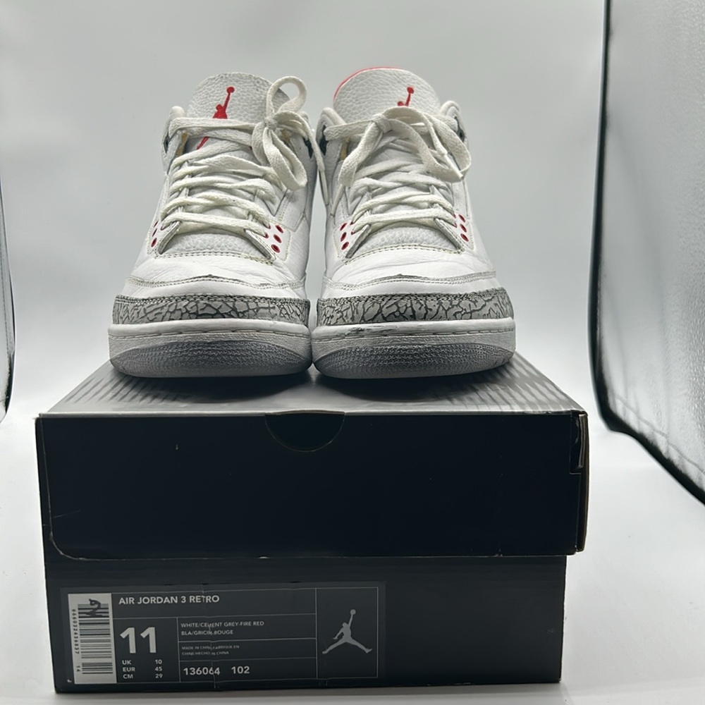 Air Jordan 3 White Cement (2003) size 11 - Picture 6 of 6